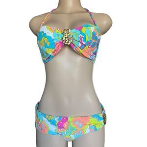 TRINA TURK Colorful bikini set